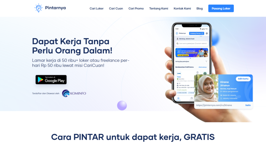 Aplikasi Lowongan Kerja